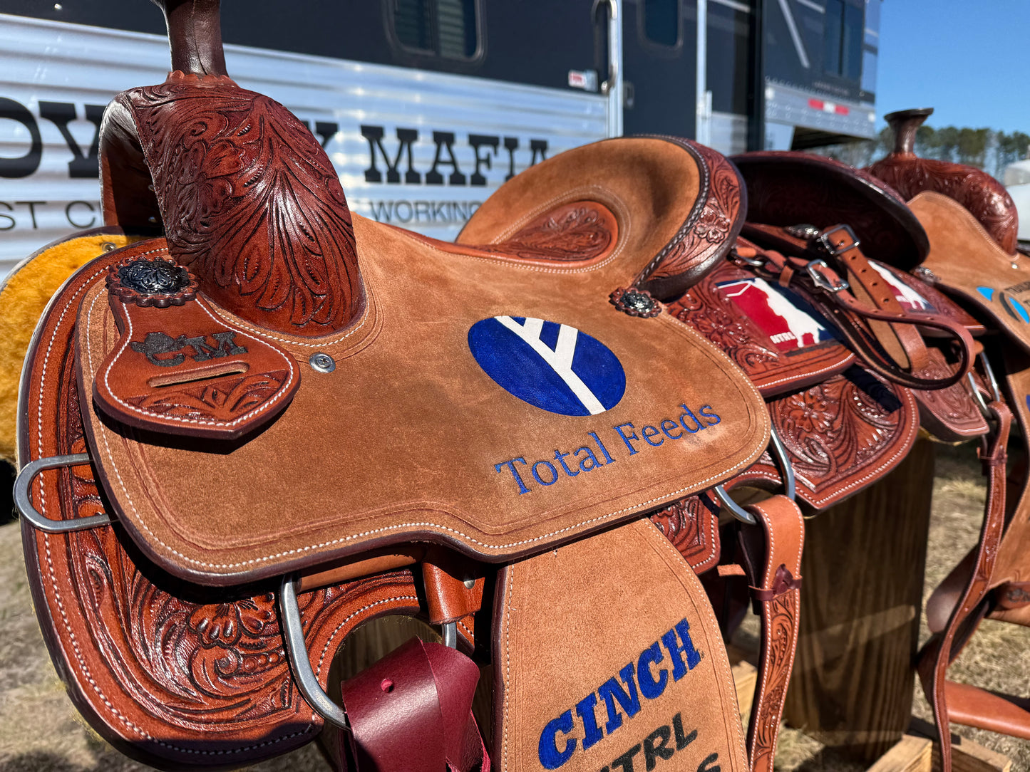 Trophy Team Roping Saddles