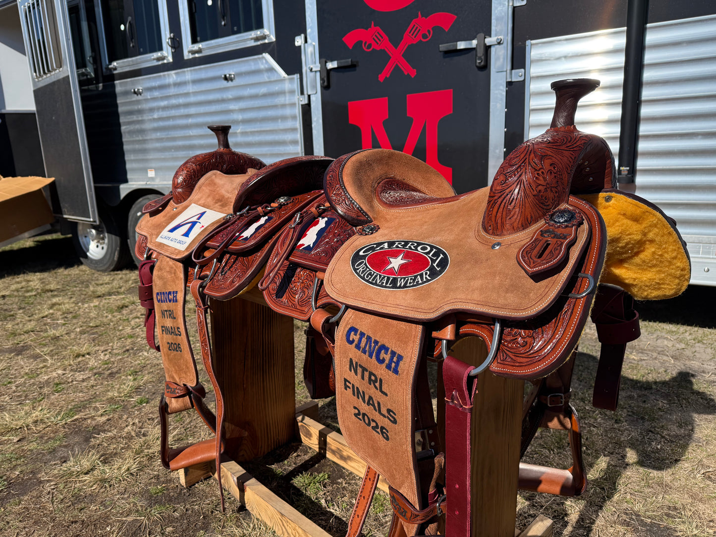 Trophy Team Roping Saddles