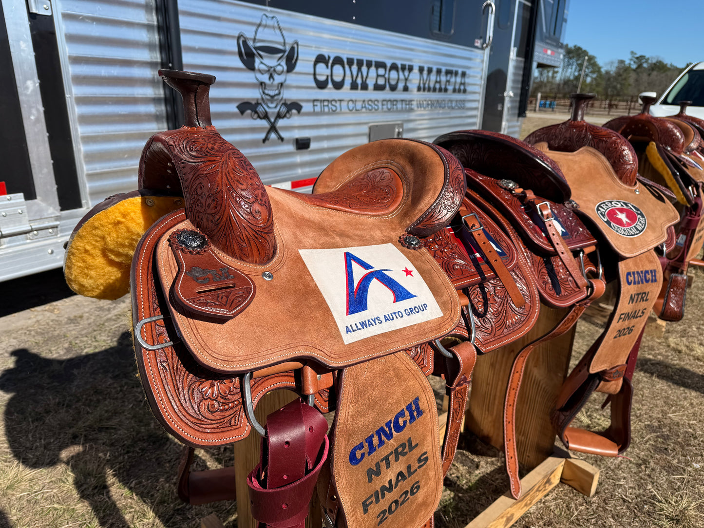 Trophy Team Roping Saddles