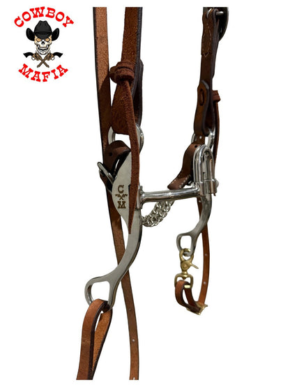 The "Billy The Kid" Split Ear Headstall Tack Set