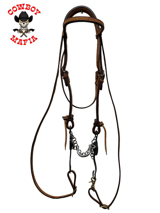 The Chocolate "Jesse James" Browband Headstall Tack Set