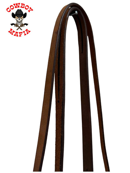 The Chocolate "Jesse James" Split Ear Headstall Tack Set